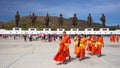 Thai monks visit Ratchapak Park